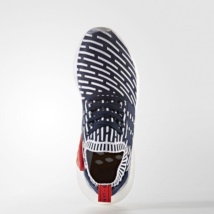 Men's Sneakers Adidas NMD R2 Navy White Collegiate Navy/Collegiate Green/Running White/Footwear White