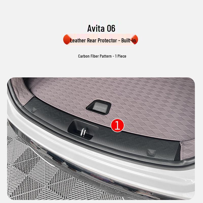 Shunyi Stainless Steel Anti-Scratch Rear Trunk Guard for Avatr 06