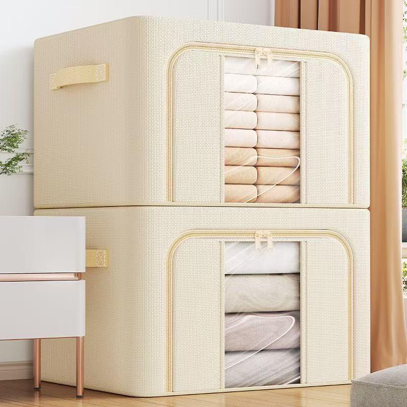 Large Capacity Foldable Oxford Cloth Storage Box for Quilts