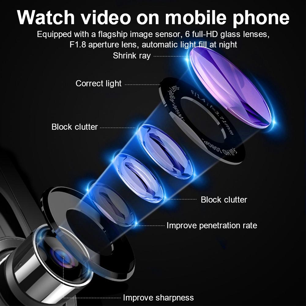 10 inch Mirror Camera for Car Touch Screen Video Recorder Rearview mirror Dash Cam Front and Rear Camera Mirror DVR Black Box