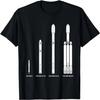 Falcon Rocket Evolution Spaceflight Space T-Shirt