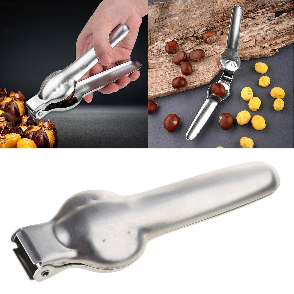 Chestnut Opener Chestnut Clip Stainless Steel Chestnut Cutter Tool Kitchen Multifunctional Chestnut Opener Nut Cracker