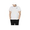 Nike Court Advantage Solid Crew Neck Casual Short Sleeve T-Shirt Men Tops White FD5321-102