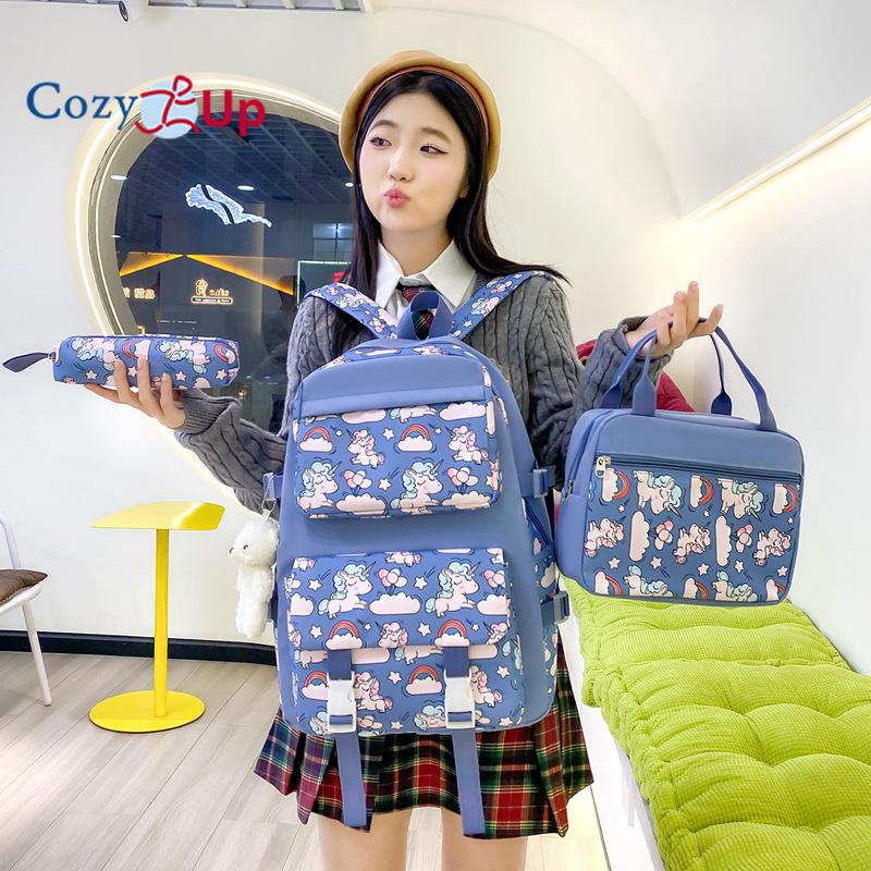 Милый рюкзак для девочек с принтом — фото 6