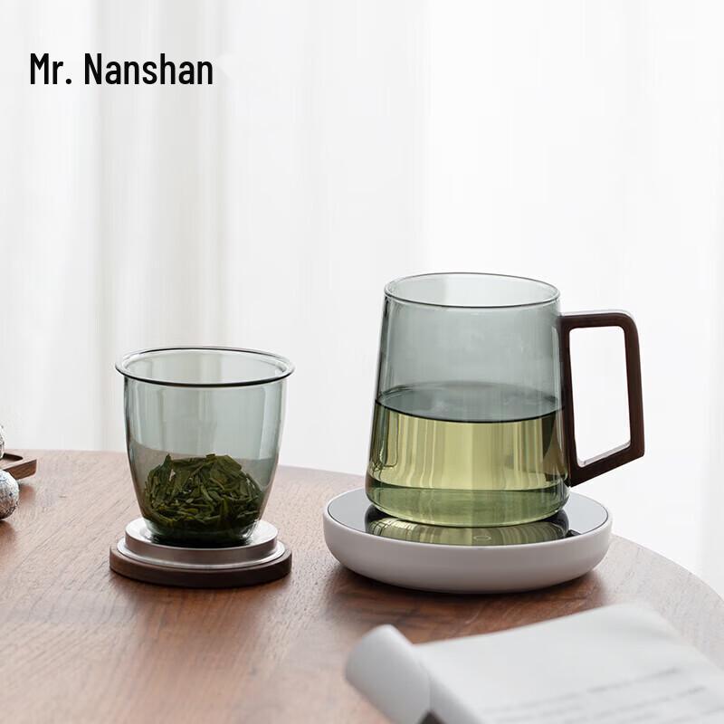 Nanshan Glass Tea Infuser Cup & Thermostat Set