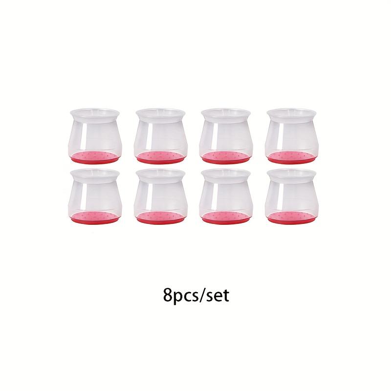

8/16PCS Chair Leg Silicone Caps - Floor Protectors, Anti-Scratch Furniture Socks for Home