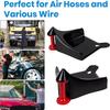 MAKIVI 4 Pcs Car Hose Guide, Car Wash Tire Hose Roller, Tire Hose Guide,