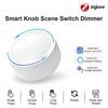 ZigBee Smart Knappbryter DIY Trådløs Sceneknapp Roterbar Dimmerbryter Hvitevarer Automatisering Kobling Fjernkontroll