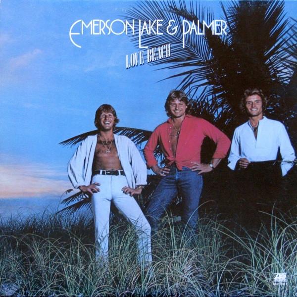 

LP Record EMERSON LAKE PALMER Love Beach KSD19211 Atlantic 1978 Canada Rock Used