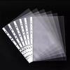 11-Hole A4 Document Sleeve - Transparent File Protection and Archive Bag