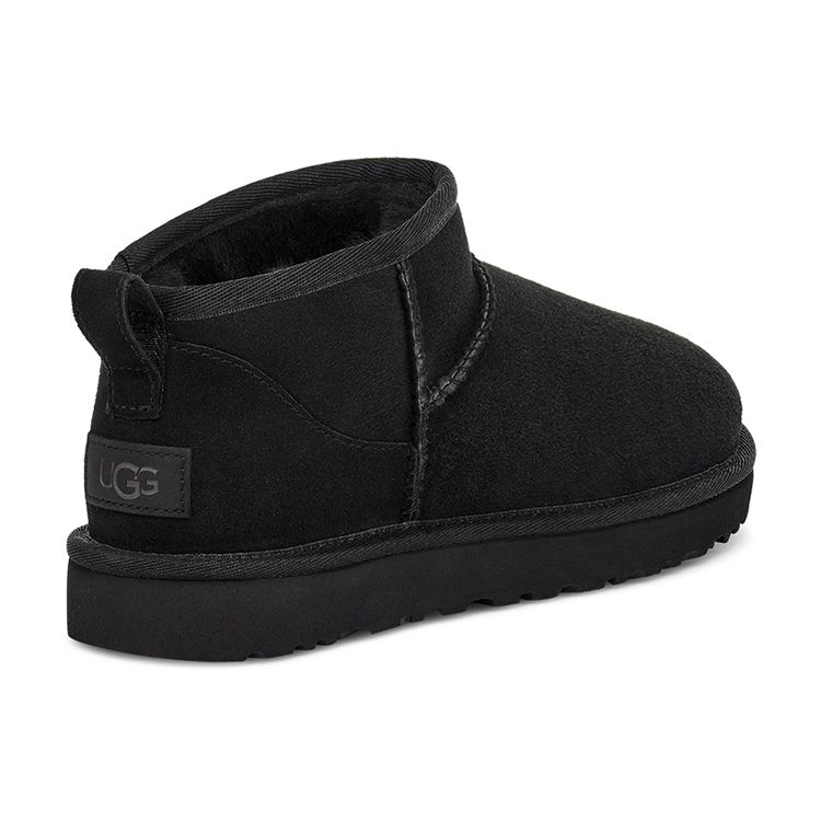 UGG Classic Ultra Mini Boot Black Women Sneakers 1116109-BLK