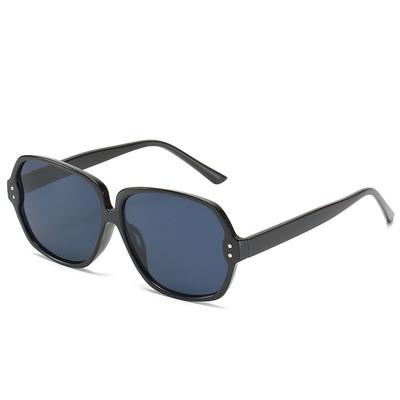 2020 Sunglasses, Personalized Rice Nail Versatile Glasses, Square Black Sunglasses For Women