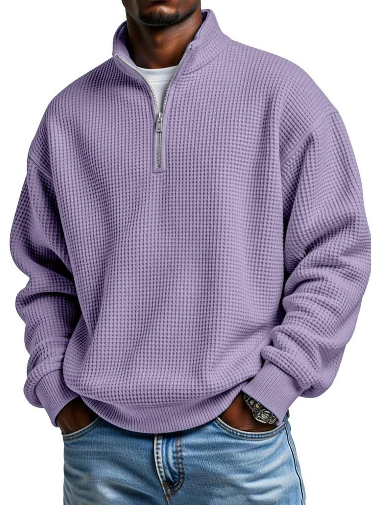 Men's Casual Zipper Pullover Hoodie - 2025 Autumn/Winter Collection