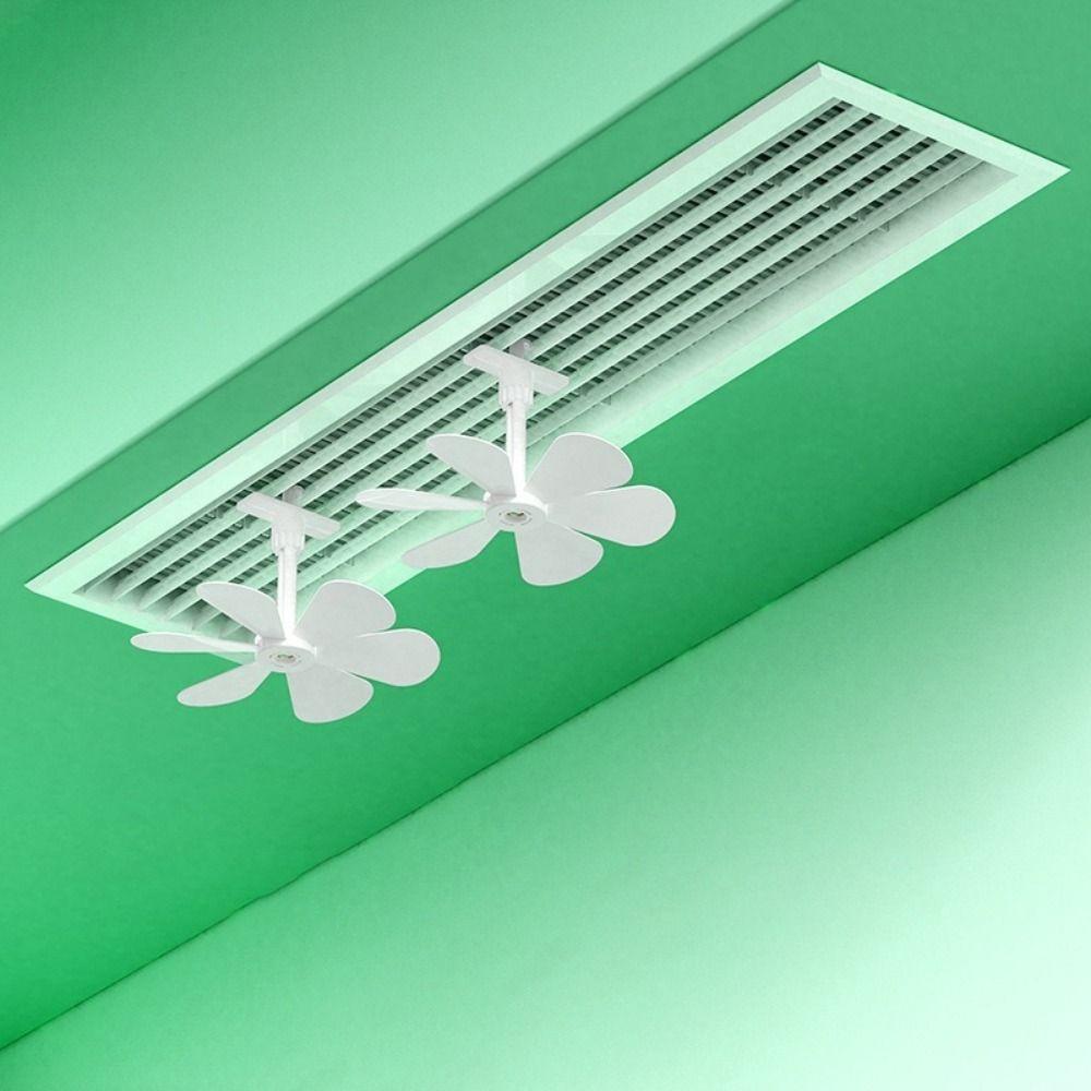 3Pcs Anti Direct Blowing Air Outlet Guide Fan Wall Mounted Air Conditioning Ventilator  Office