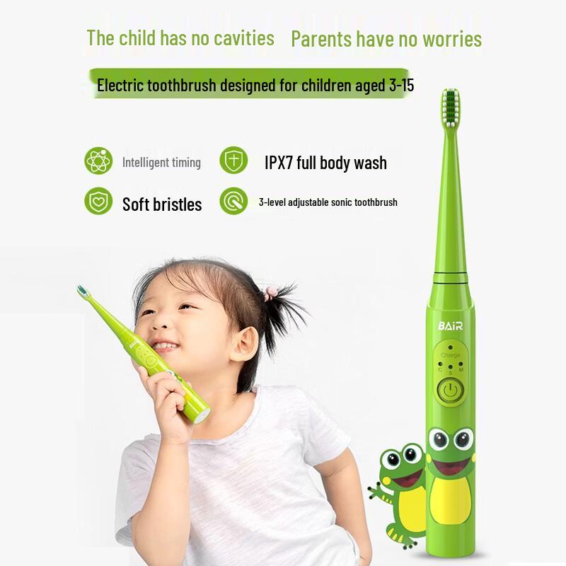 BAIR K3 Children's Sonic Electric Toothbrush CN Plug (adapter Included)