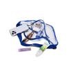 Customizable Transparent PVC Crossbody Bag for Women: Waterproof, with Logo, Ideal for Outdoor Sports & Beach.