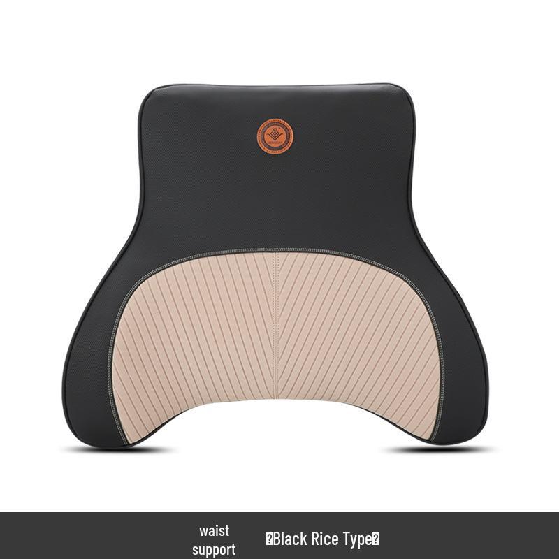 Memory Foam Car Headrest & Lumbar Support Pillow