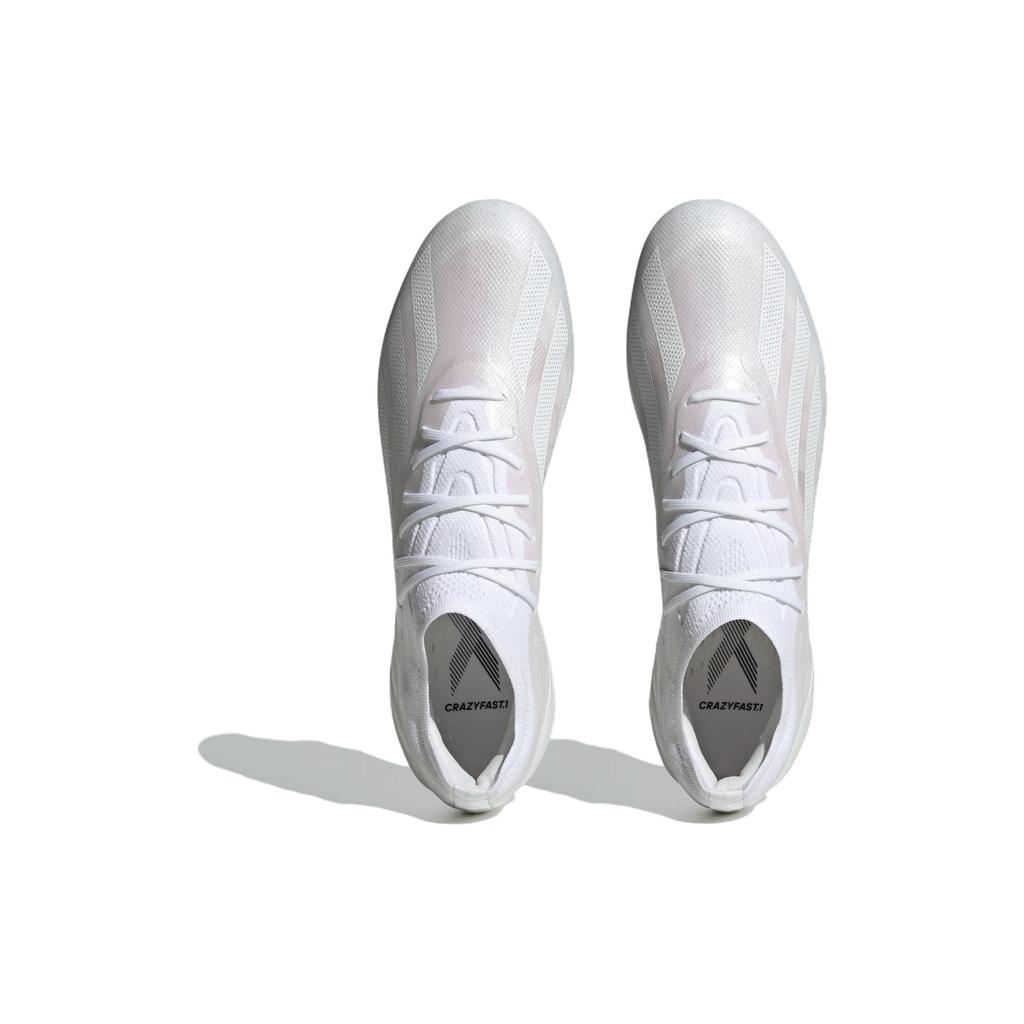 adidas X Crazyfast.1 FG Triple White Unisex Sneakers Cloud-White GY7418