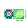 Golf Hitting Mat Sports Practice Equipment Replaceable Golf Training Mat For Beginners Kids Indoor Outdoor Courtyard Home
