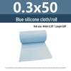 Blue Gray Nylon Silicone Cloth TO-220/3P Insulation Gasket