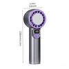 Quiet Handheld Fan 100 Speed Mini Cooling Desk Fan USB-rose F7