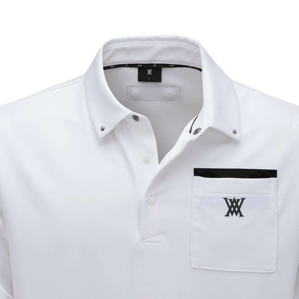 ANEW GOLF Men Stud Pocket T-Shirt_Ow