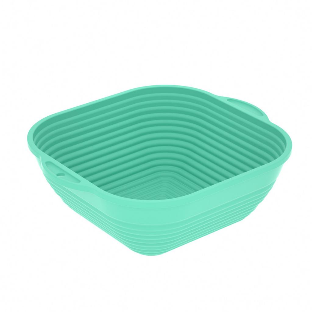 Silicone Bread Proofing Basket with Lid, Heat Dough Fermentation Basket for