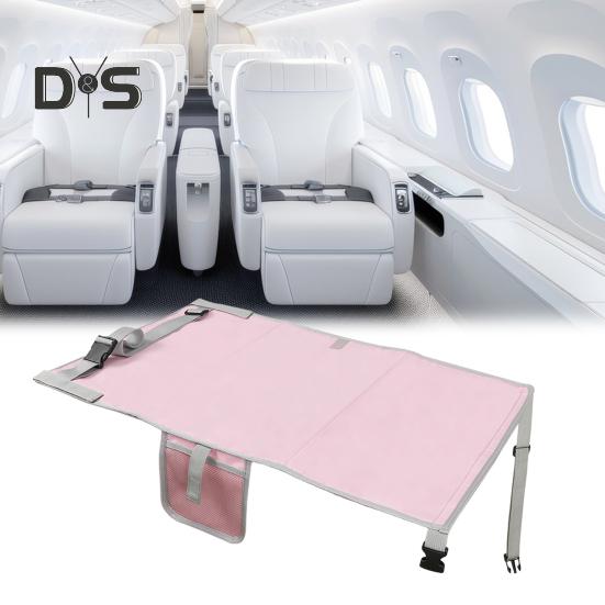 Portable Toddler Airplane Seat Extender Adjustable Lightweight Kids Plane Bed Folding Long-range Flights Baby Footrest Hammock Travel Essentials