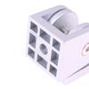 1 stk 2020/3030/4040 Sinklegering/Aluminiumsprofil Levende Hengselbeslag Rettvinklet Fleksibel Svingleddkobling