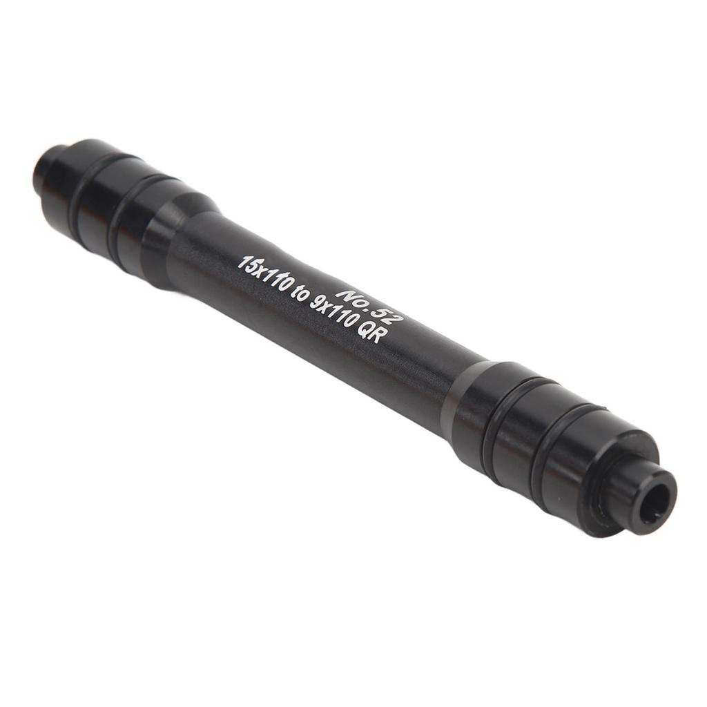 Bike Wheel Fork Axle Thru Axle Adapter Aluminum Alloy Barrel Shaft for Replacement 15x110 To