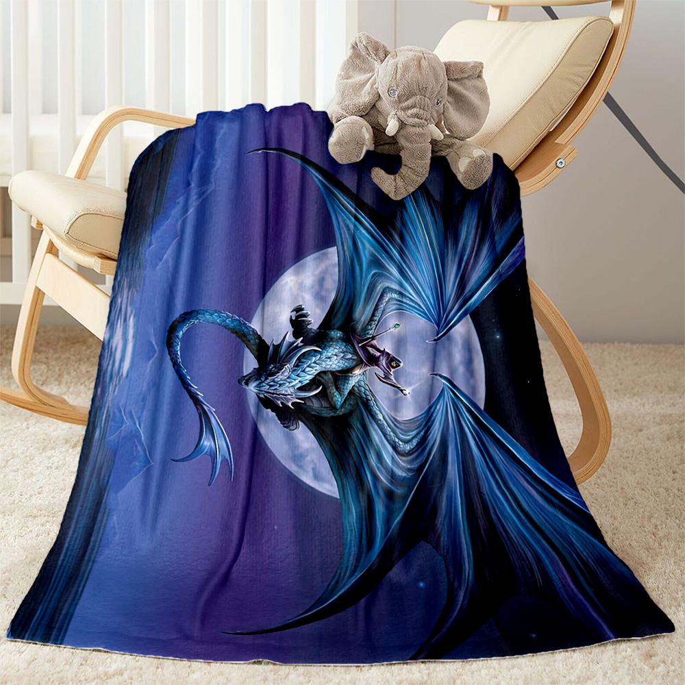 Gothic Style Blanket Durable Comfort Suitable for Picnics Office Bed All-Season Use Warmthful Decor Gift for Travel Home Birthdays
