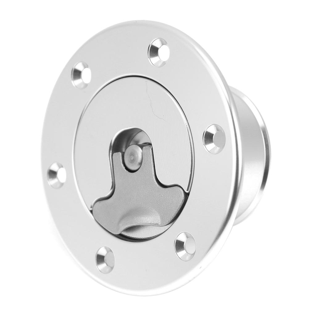 6‑Bolts Fuel Cell Tank Cap Cover Flush Mount Replacement 1.4in Universal Car Accessory