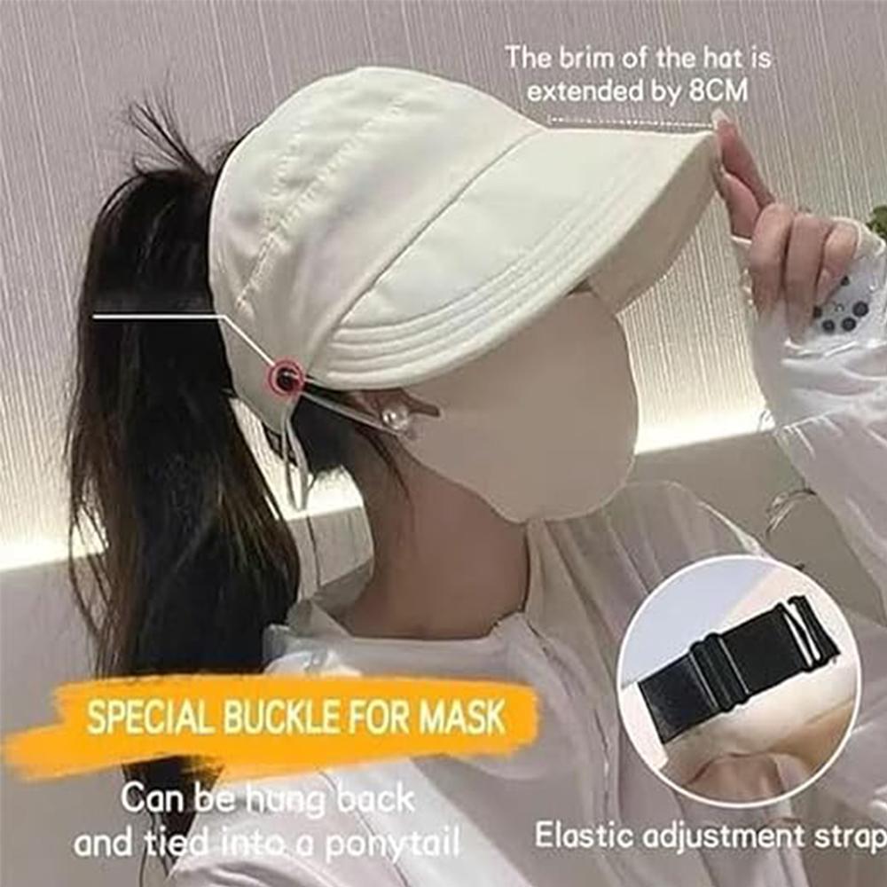 2pcs UV Protection Hollow Top Large Brim Sun Hat for Outdoor, Travel