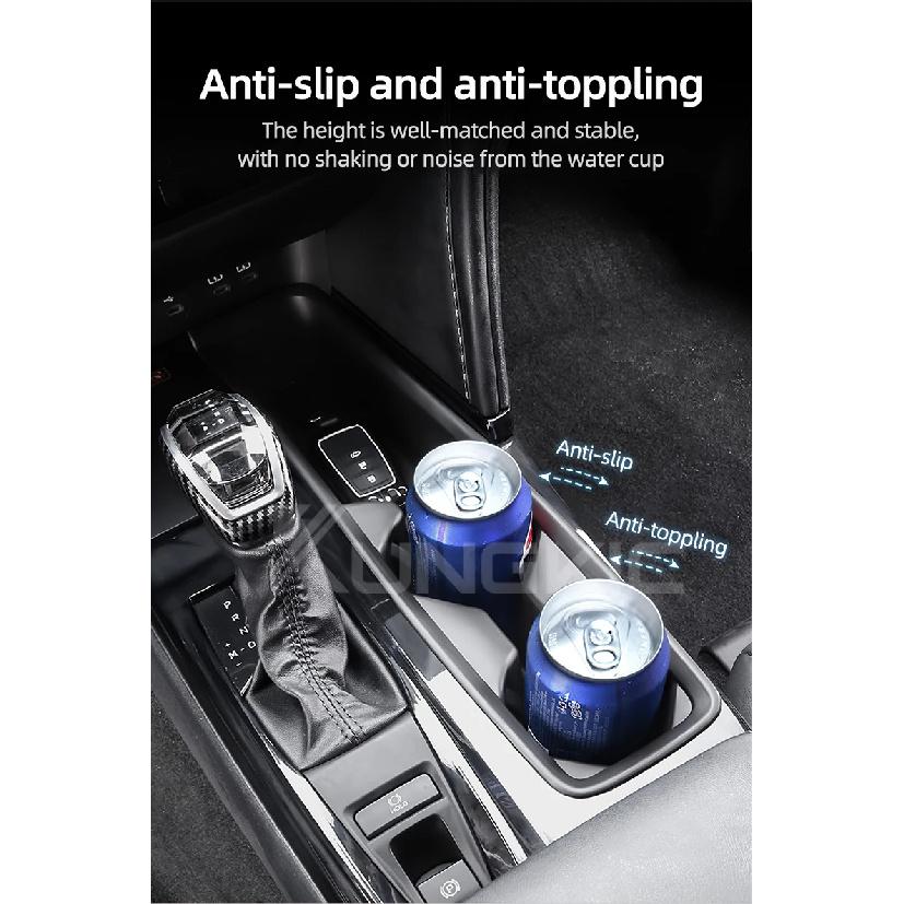 For Toyota Camry 2024 2025 2026 LE/SE Camry XV80 Car Silicon Central Control Panel Cup Stand Cup Holder Interior Accessories