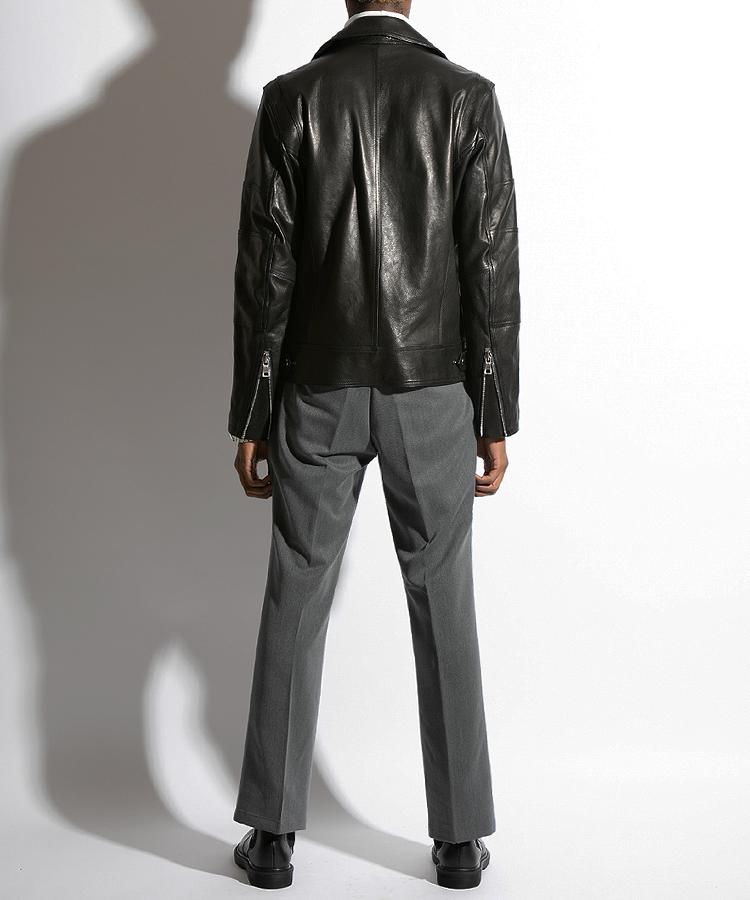 Seuteulaikeu Elegant Bootcut Trousers (Grey)