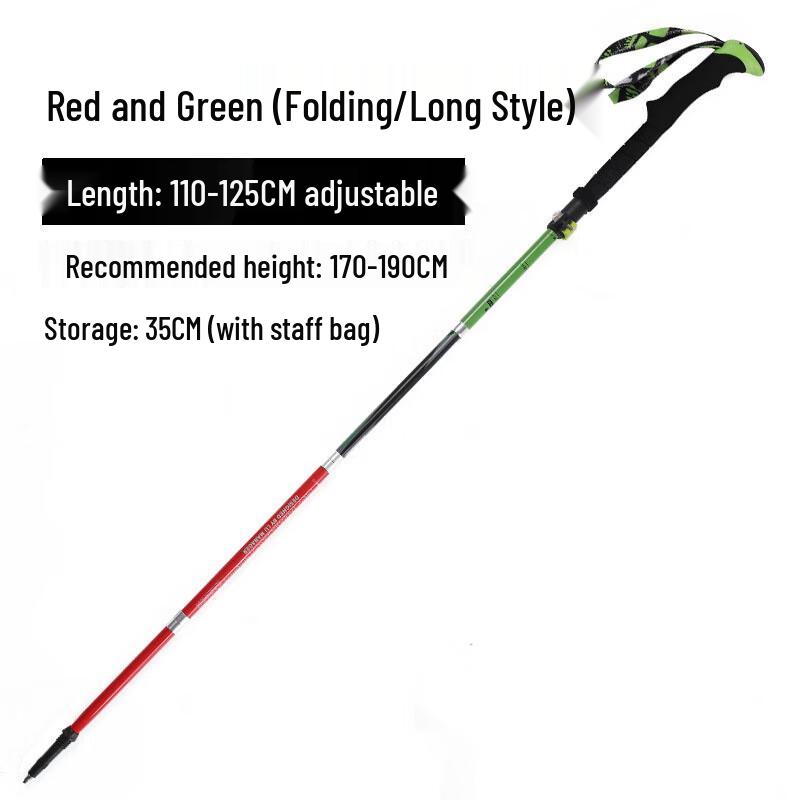 Linpan Foldable Carbon Fiber Trekking Pole