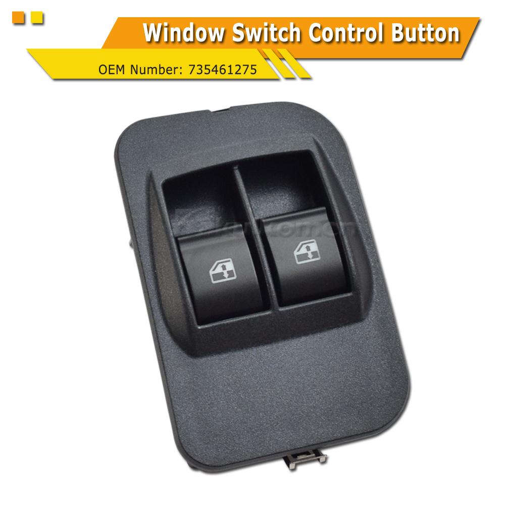 Car Master Window Switch Electric Control Button For Citroen Nemo Peugeot Bipper Fiat Doblo Qubo Fiorino 735518655 735461275
