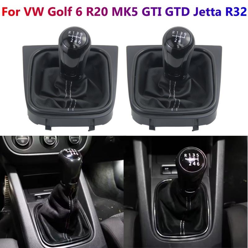 5/6 Speed Hand Speed Car Accessroeis Gear Shift Knob For Volkswagen VW Golf MK5 MK6 GTI GTD Jetta R32 2004- 2011 2012 2013 2014