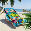 Didi and Friends Print Beach Towel, Large Soft Quick Dry Towel for Beach Camping Swimming