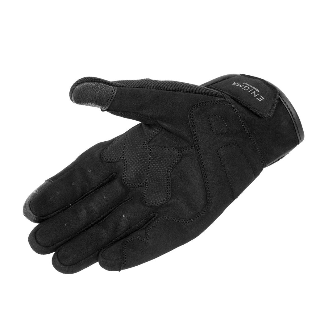 ENIGMA 25-006 EN-006 Vortex Motorradhandschuhe Frühling Sommer Herbst CE Level 2 Protektor Mesh Schwarz Rot M