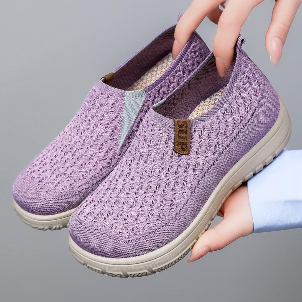 Women Shoes Spring Womens Cloth Shoes Soft Sole Mom Shoes Platform Casual Shoes Casual Daily Comfortable Lightweight Non-slip Soft Sole Easy To Wear