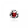 Pandora 292334c06 Moment January Birthstone Red Eternity Circle Stud Silver Earrings