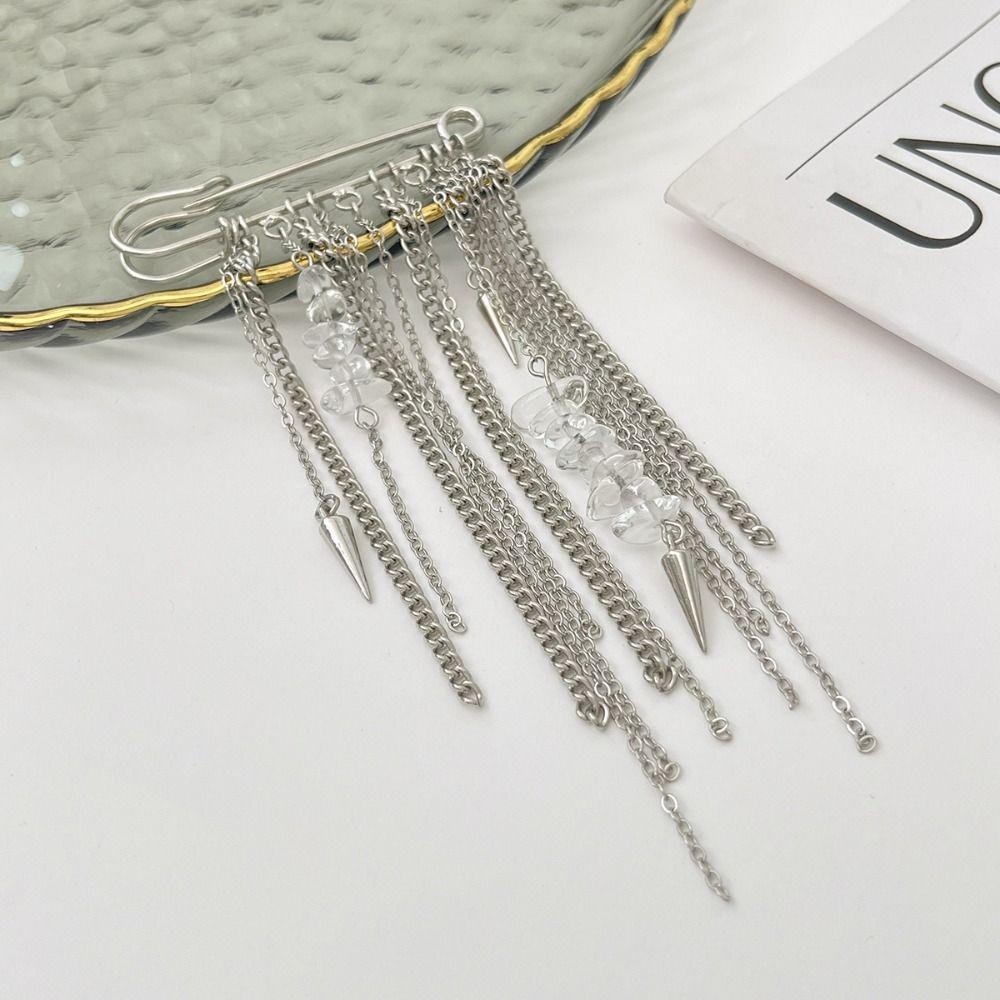 Detachable Pearl Bow Brooch Heart Jean Fit Tighten Buckle Fixed Clothes Pin  Clothing Accessories
