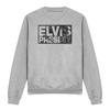 Elvis Presley Unisex Adult Block Letters Sweatshirt