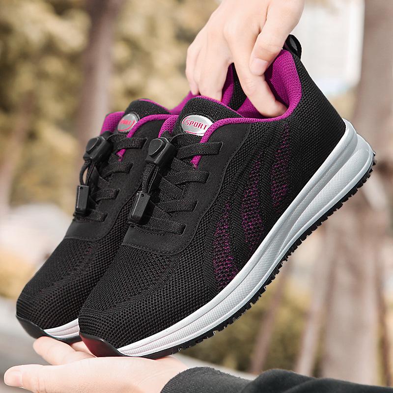 Protiskluzové boty na chůzi bez oleje s magnetickým vibračním čipem a pulzní masáží terahertzovou energií pro starší ženy