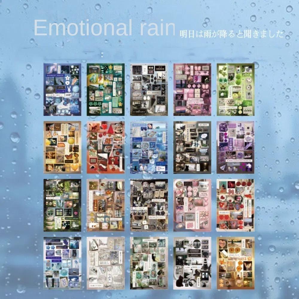 

20 шт. Декоративные наклейки K-pop Книга Ретро Бумага для украшения скрапбукинга Детский подарок Style 1