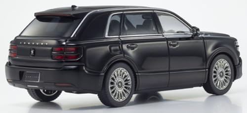 Kyosho Originaler Toyota Century im Maßstab 1:43 (Rinpo Monochrom) (Schwarz) mit Fromage-Interieur, Fertiges Modell, KS03926BK