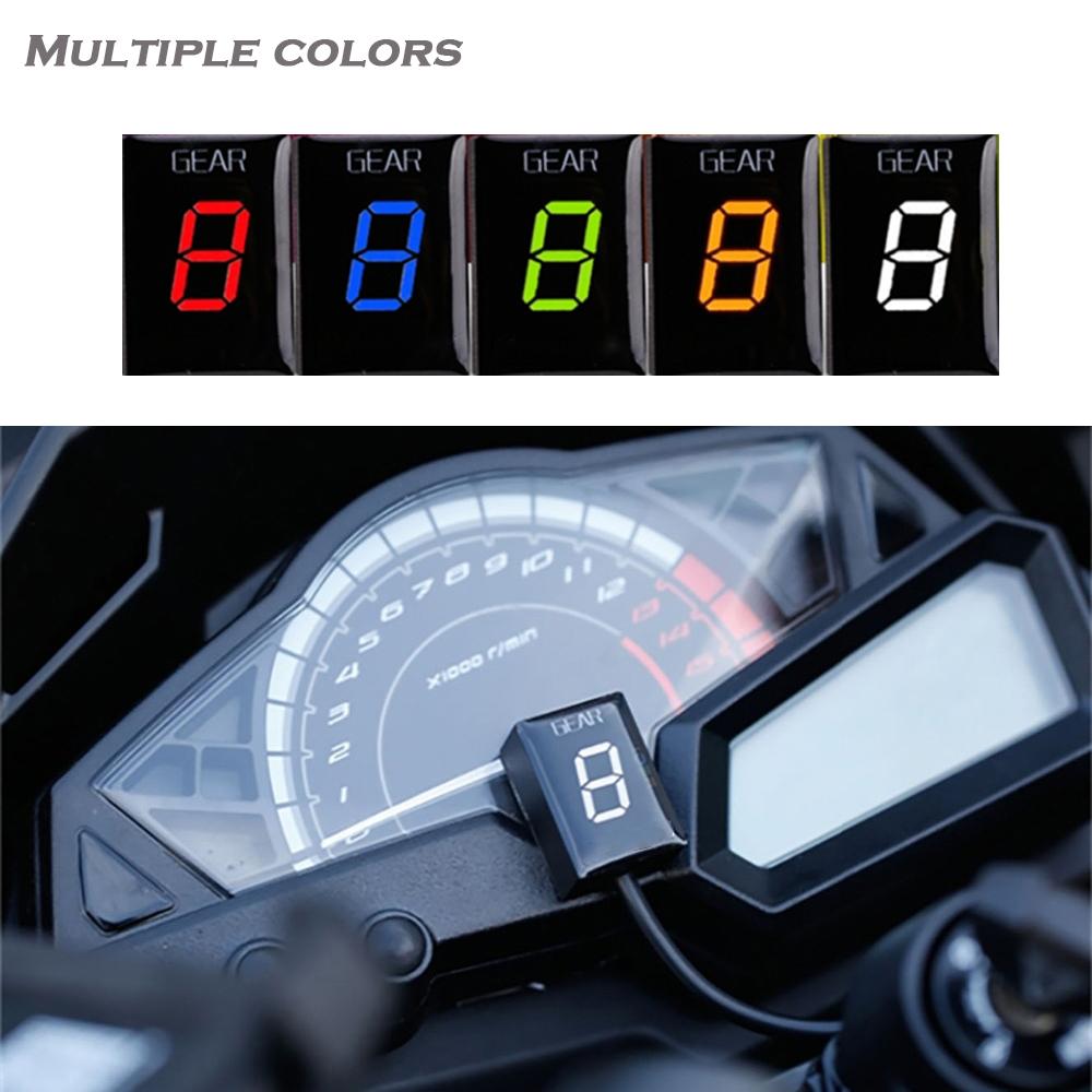 Gear Indicator For Kawasaki ER6N ER6F Z750 Z800 Z800e Z1000 Ninja 300 ZX6R Ninja 650 Ninja 250 R Motorcycle Accessories Speed