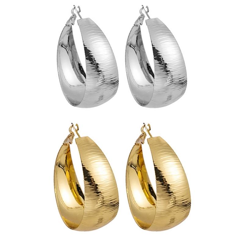 Vintage Earrings Exaggerated Earrings Wide Earrings Dangle Earrings Wide Ear Jewelry Present for Women and Girls