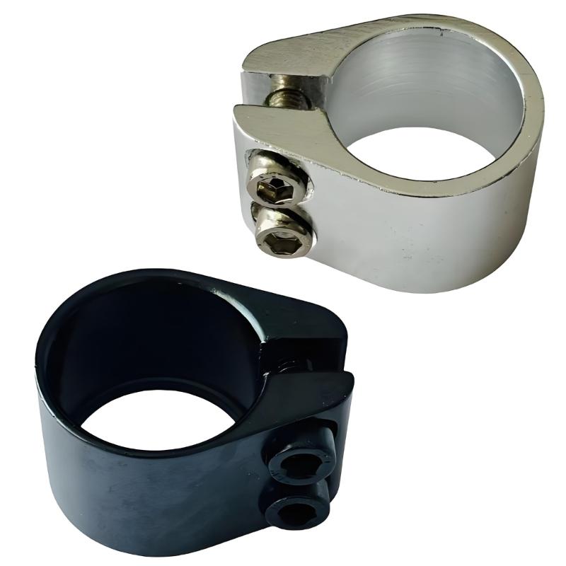 Road Bike Seat Post Clamp Seatpost Collar Aluminum Alloy Bicycles Seat Tube Clamp Road Bike Seatpost Clamp Enduring